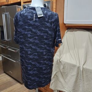 CARHARTT Mens Camo LWD Relaxed Fit Short Sleeve Shirt - Sz M